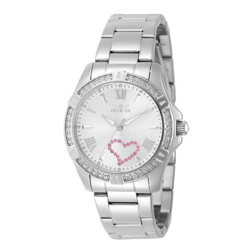 NWT Invicta 49842 Angel | 3-Hand | Silver | Women's Watch